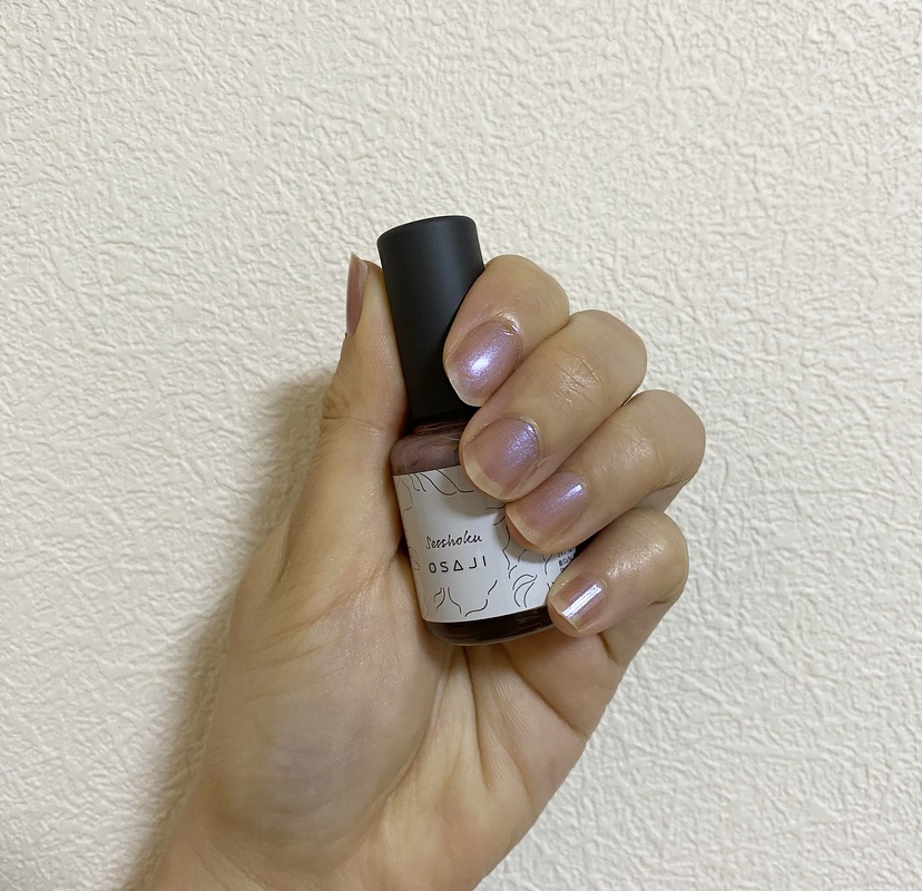 オサジ アップリフト ネイルカラー 205 Sessyoku〈接触〉/OSAJI/マニキュアを使ったクチコミ（1枚目）