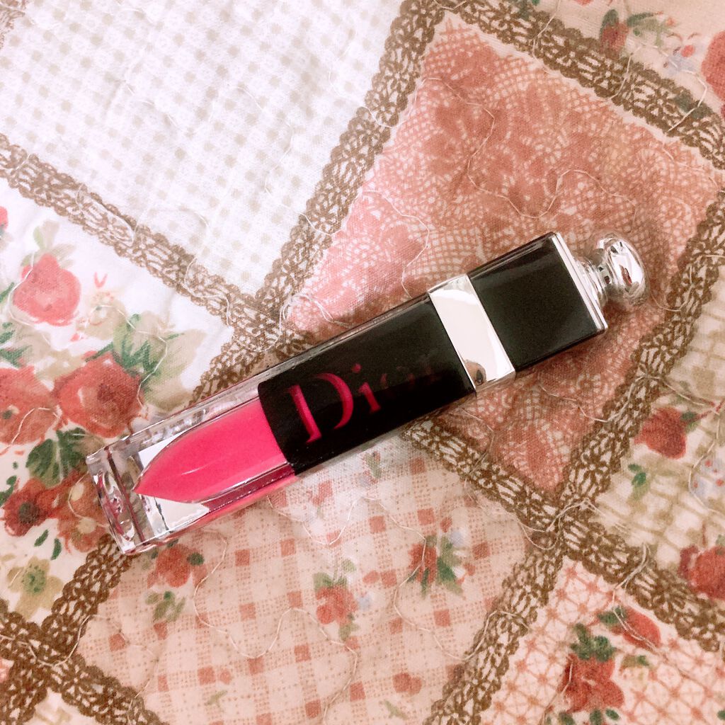 ディオール アディクト ラッカー プランプ 768 アフターパーティー/Dior/リップグロスを使ったクチコミ（1枚目）