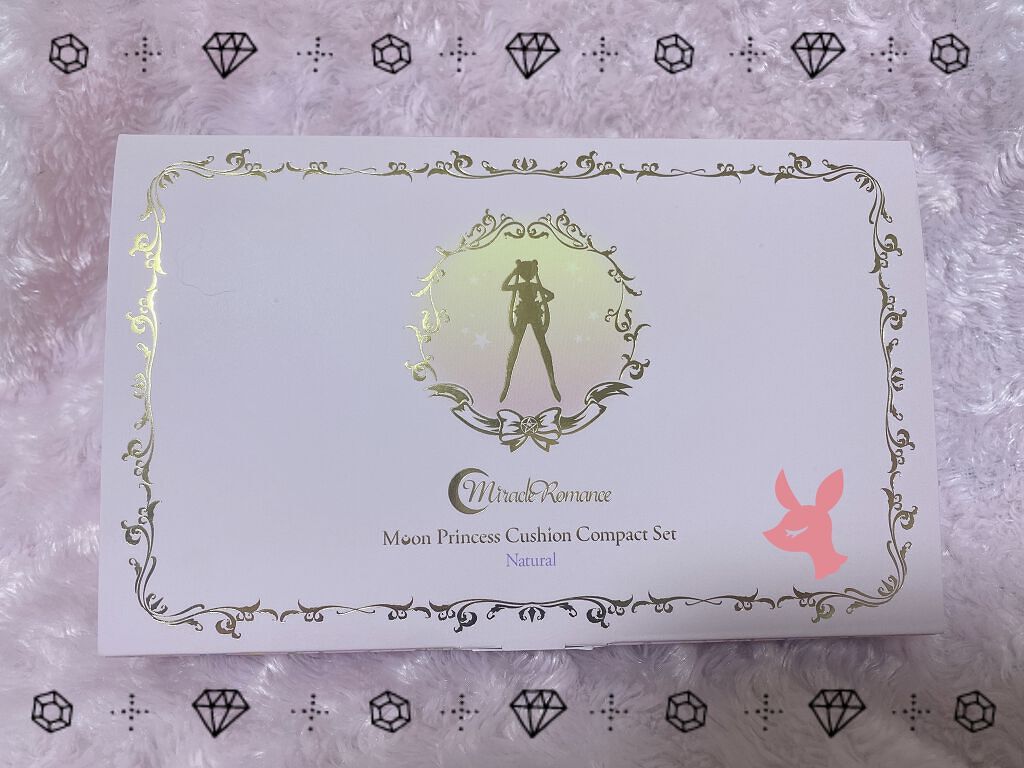 ムーンプリンセスクッションコンパクト/ミラクルロマンス/クッションファンデーションを使ったクチコミ（1枚目）