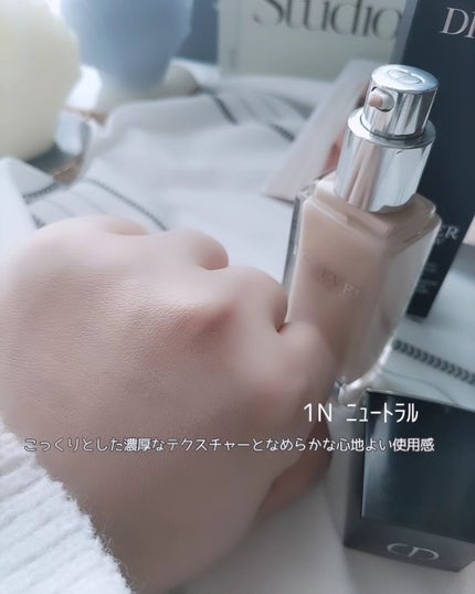 ディオールスキン フォーエヴァー フルイド グロウ/Dior/リキッドファンデーションを使ったクチコミ(4枚目)