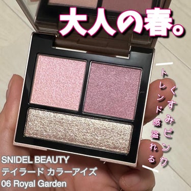 SNIDEL BEAUTY テイラード カラー アイズのクチコミ「@snidelbeauty 
SNIDEL BEAUTYの新色をポチり💓
✔︎テイラード カラ.....」（1枚目）