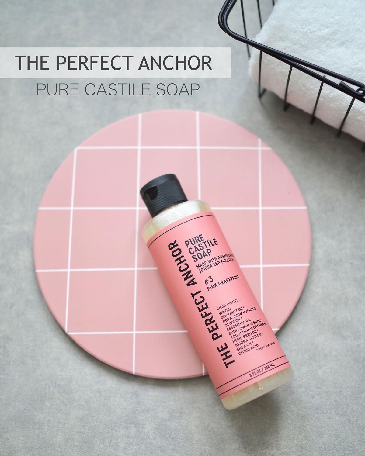 ザ・パーフェクトアンカー ピンクグレープフルーツ #3/THE PERFECT ANCHOR/ボディソープを使ったクチコミ（1枚目）