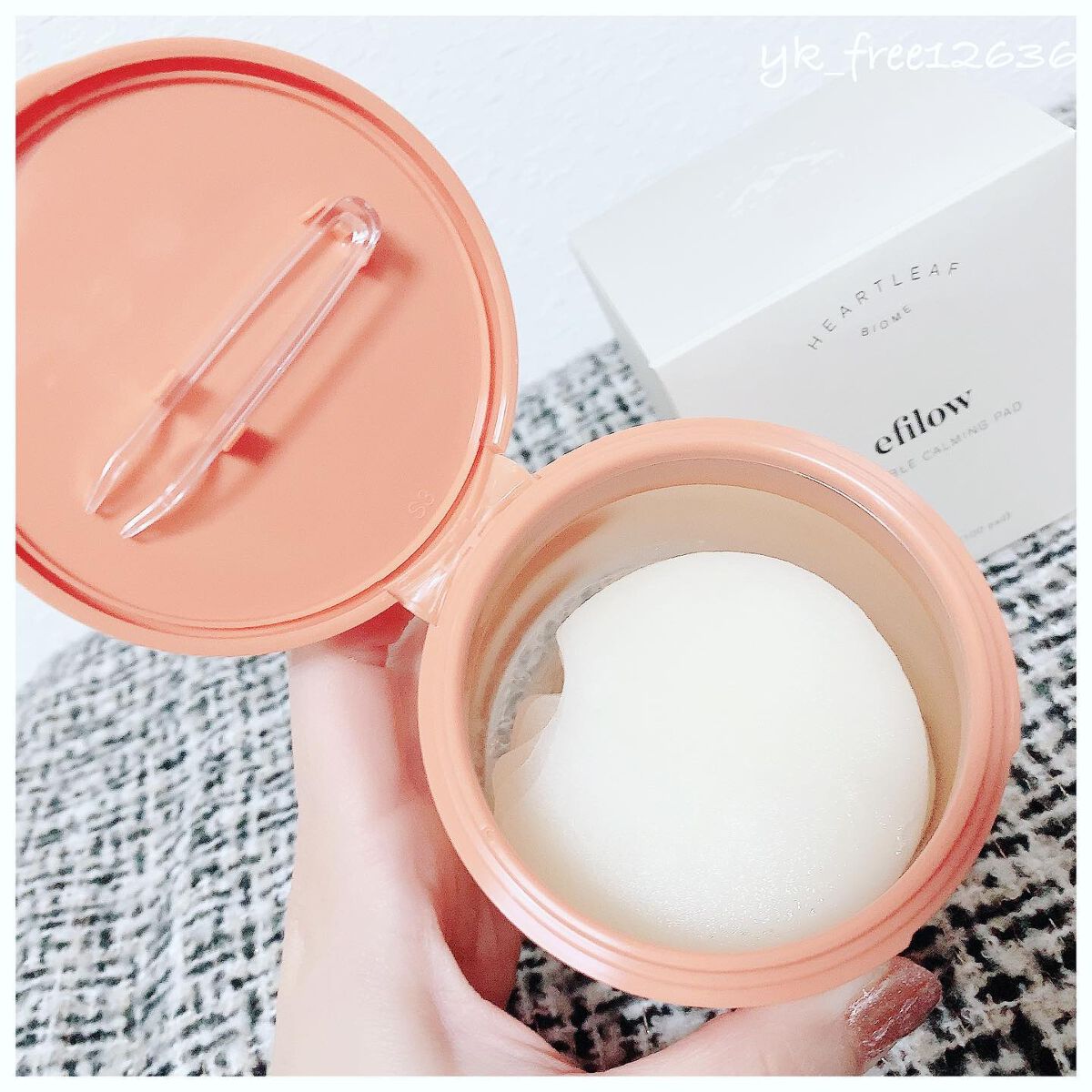 ドクダミバイオームトラブルカーミングパッド/efilow/トナーパッドを使ったクチコミ（2枚目）