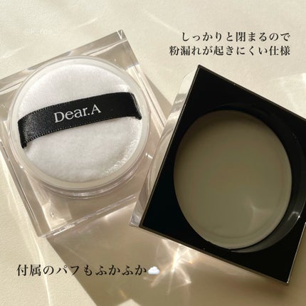フェイス ブラー フィニッシング パウダー/Dear.A/ルースパウダーを使ったクチコミ(3枚目)