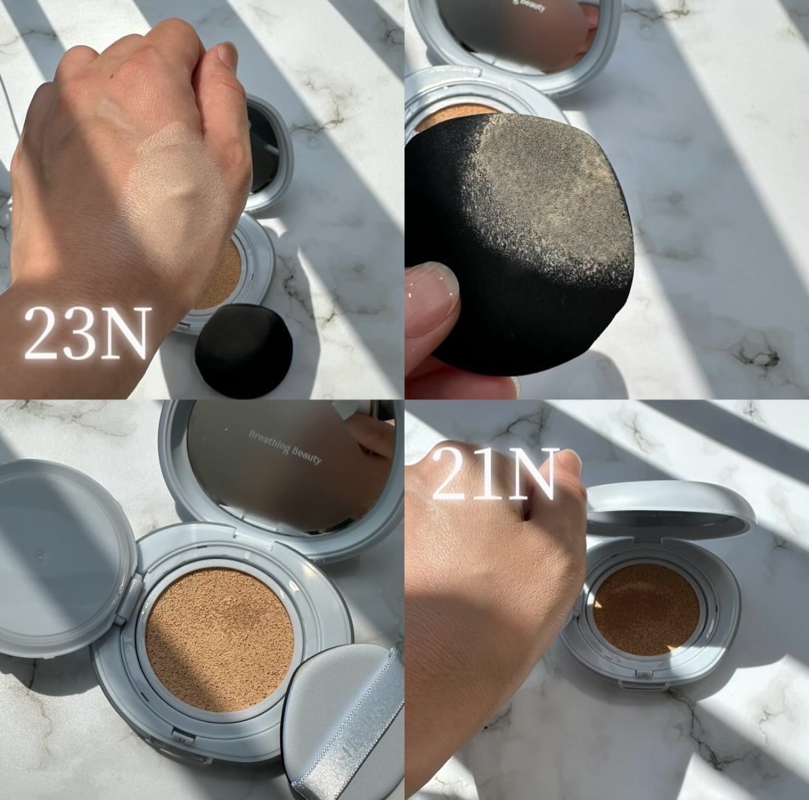 Skin breathing cushion Cloud/Healus/クッションファンデーションを使ったクチコミ（2枚目）