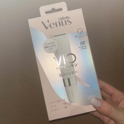 ヴィーナス VIO ヘア&スキン 電動トリマー/Gillette Venus/シェーバーを使ったクチコミ(1枚目)