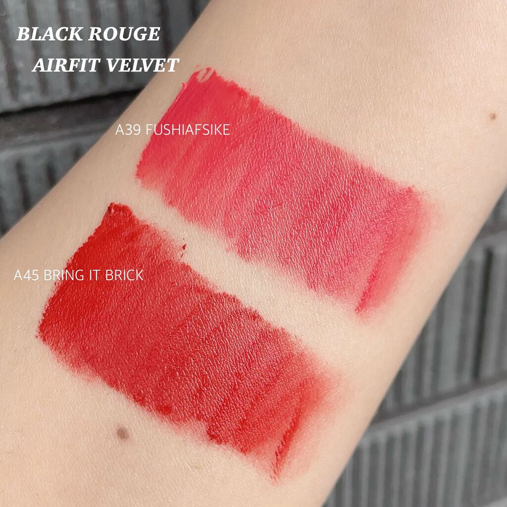 エアフィットベルベットティント8/BLACK ROUGE/リップティントを使ったクチコミ（2枚目）