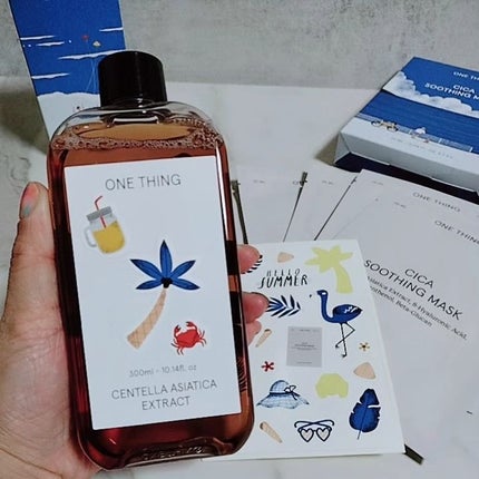 ツボクサ化粧水/ONE THING/化粧水を使ったクチコミ(4枚目)