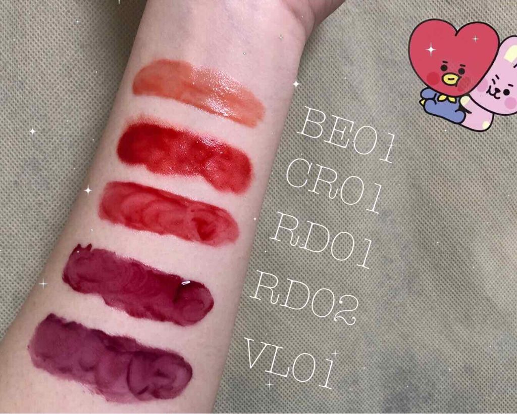 アピュー ジューシーパン ティント/A’pieu/リップティントを使ったクチコミ（2枚目）