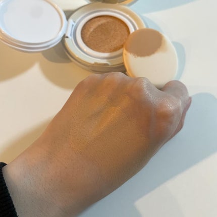 カーミンググロウアップクッションファンデーション/favs/リキッドファンデーションを使ったクチコミ(7枚目)