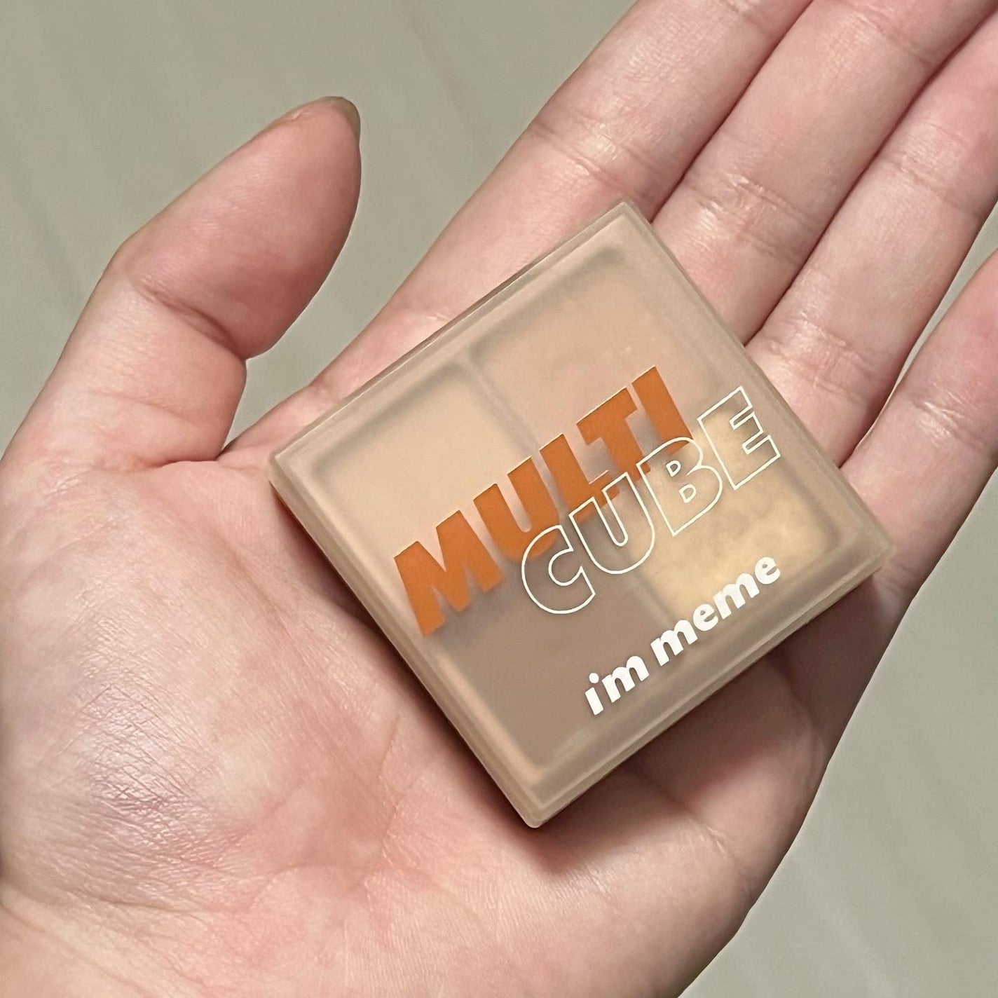 マルチキューブ/i’m meme/アイシャドウパレットを使ったクチコミ(3枚目)