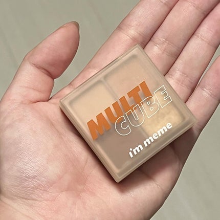 マルチキューブ/i’m meme/アイシャドウパレットを使ったクチコミ(3枚目)