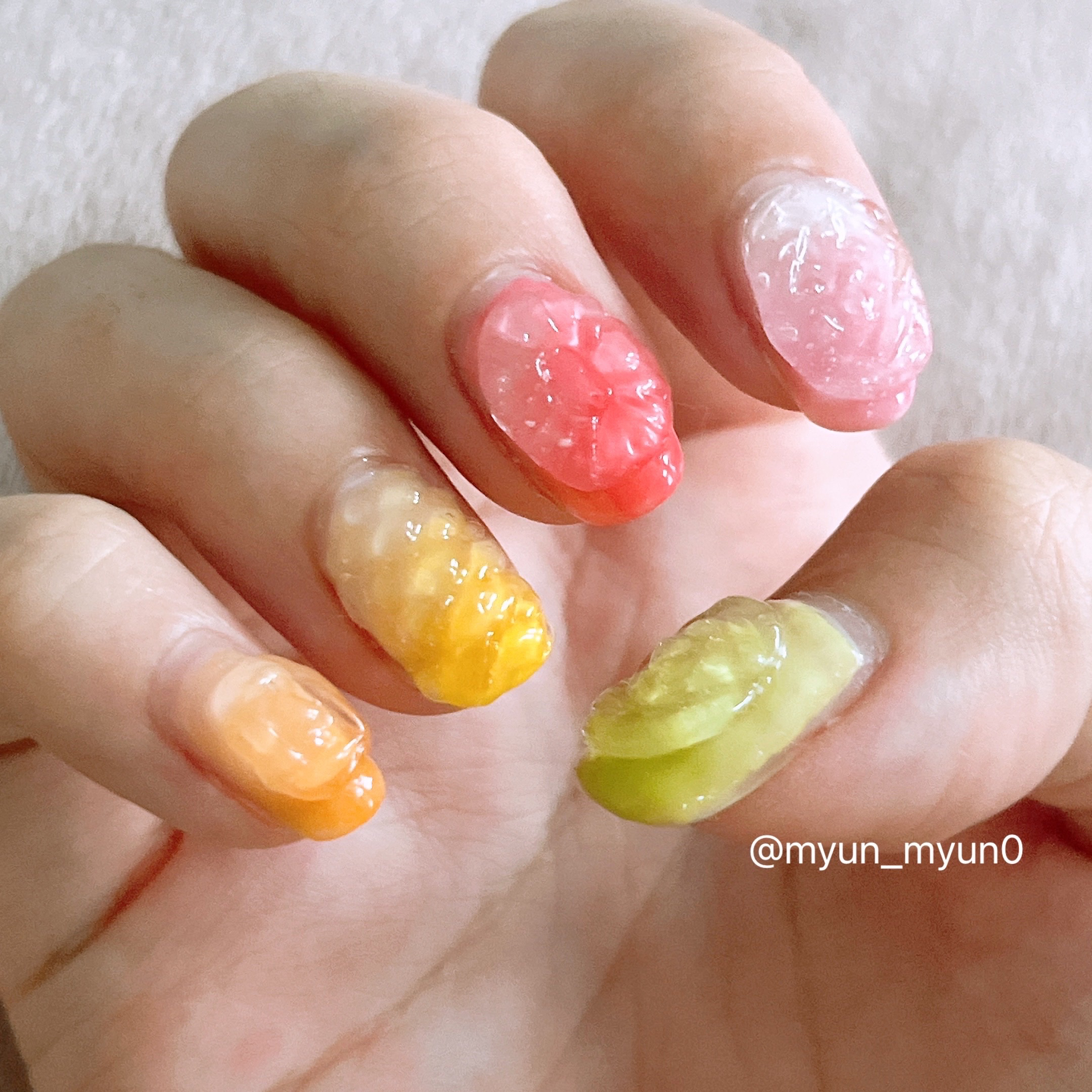 グレースジェルベース/グレースジェル/ジェルネイルを使ったクチコミ（2枚目）