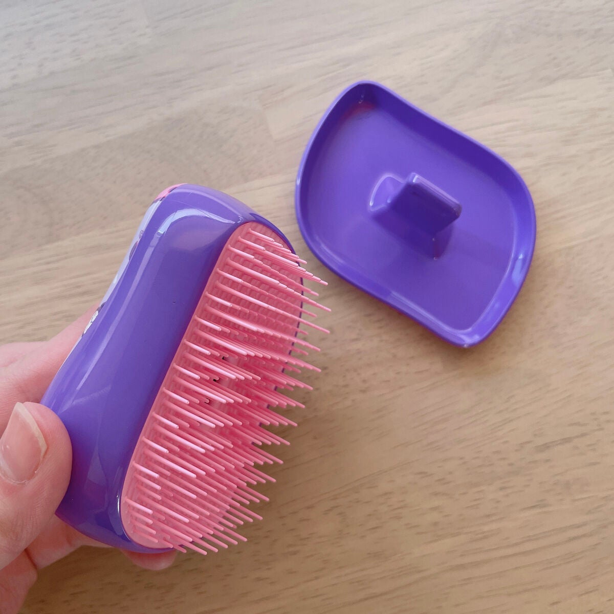 コンパクトスタイラー/TANGLE TEEZER/ヘアブラシを使ったクチコミ(3枚目)