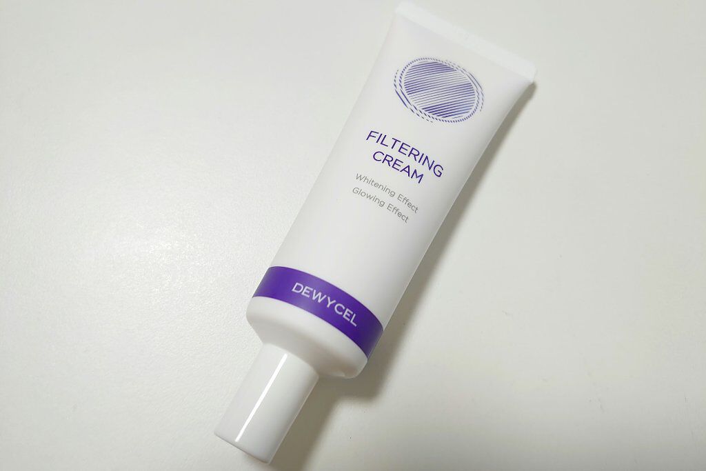 フィルタリングクリーム/DEWYCEL/日焼け止めクリームを使ったクチコミ（1枚目）