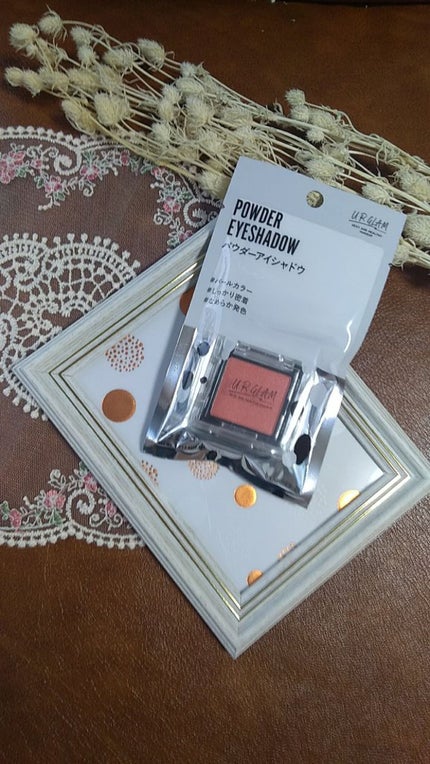 UR GLAM POWDER EYESHADOW/U R GLAM/単色アイシャドウを使ったクチコミ(2枚目)