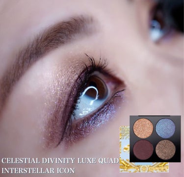 Celestial Divinity Luxe Quad/PAT McGRATH LABS/パウダーアイシャドウを使ったクチコミ（1枚目）