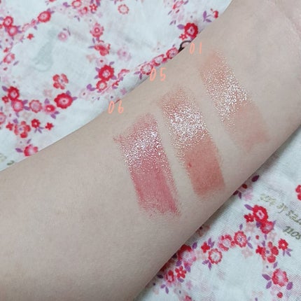 グラスティングメルティングバーム/rom&nd/リップバームを使ったクチコミ(2枚目)