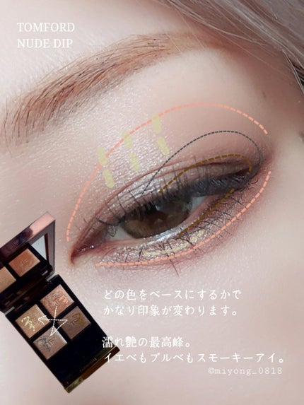 アイ カラー クォード/TOM FORD BEAUTY/アイシャドウパレットを使ったクチコミ(3枚目)