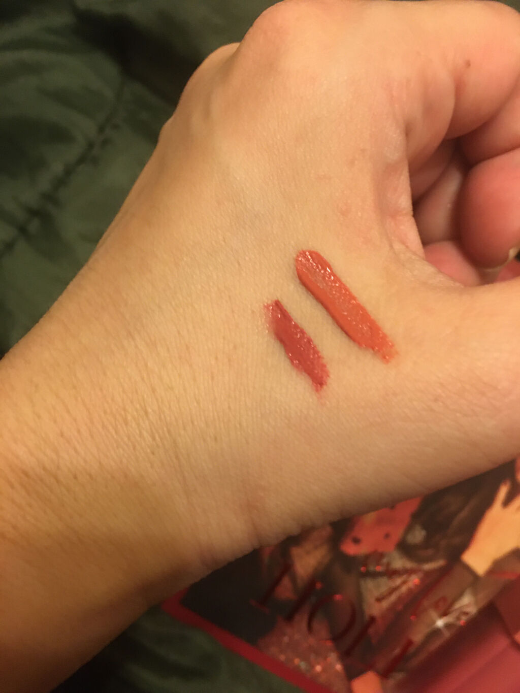 クリームベルベットティント/STONEBRICK/リップティントを使ったクチコミ（2枚目）