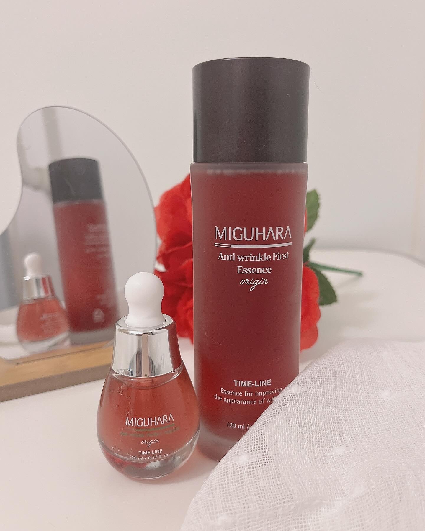 アンチリンクルファーストエッセンスオリジン/MIGUHARA/化粧水を使ったクチコミ（1枚目）