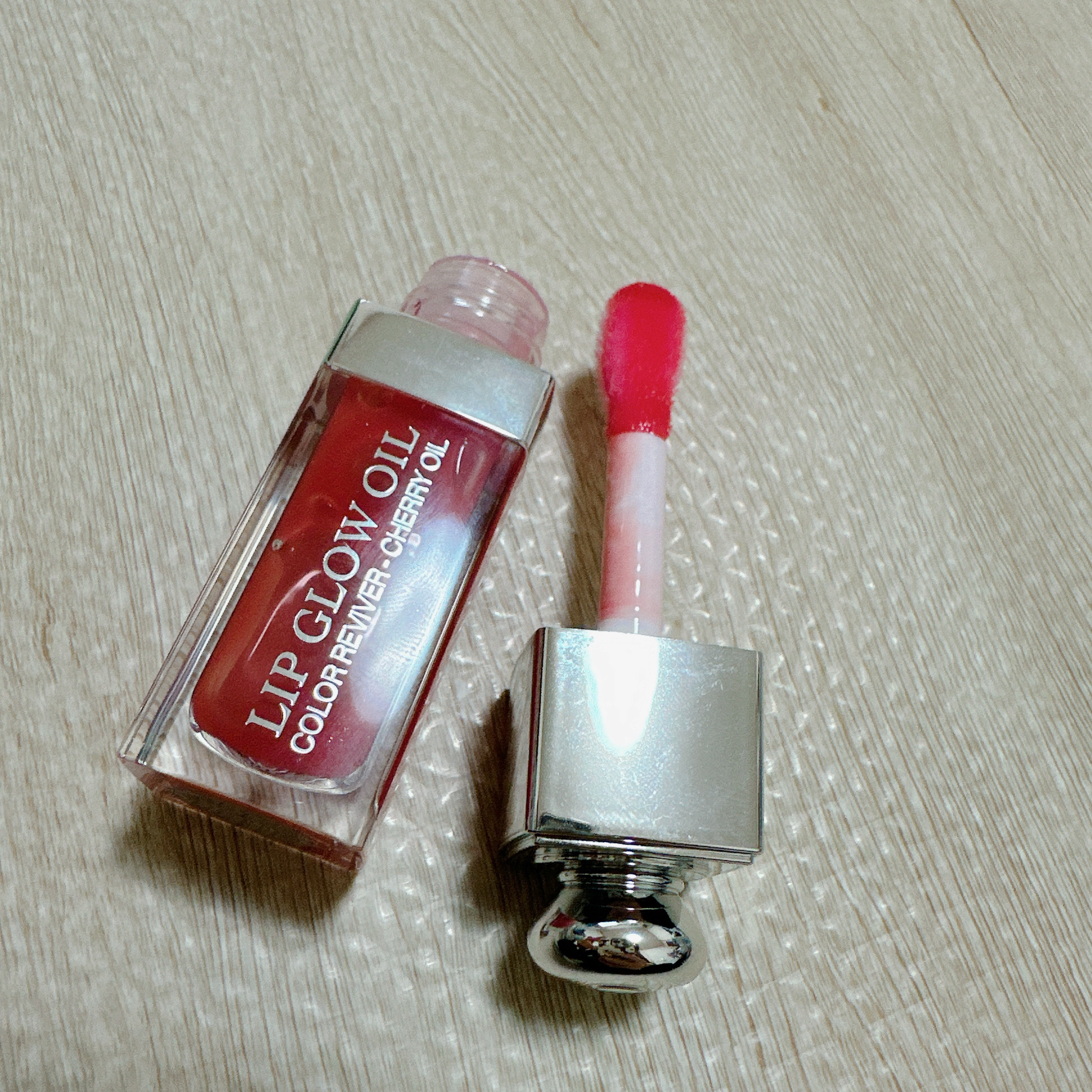 ディオール アディクト リップ グロウ オイル 012 ローズウッド/Dior/リップグロスを使ったクチコミ（3枚目）