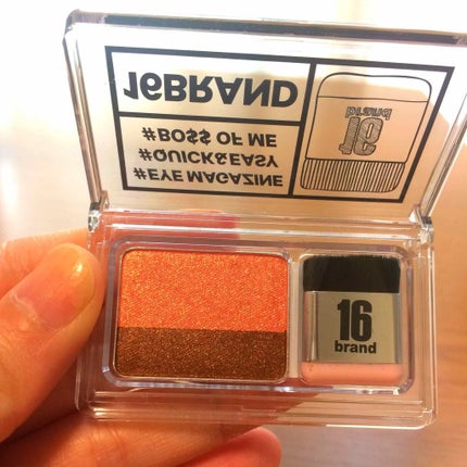 16 EYE MAGAZINE/16BRAND/アイシャドウパレットを使ったクチコミ(3枚目)