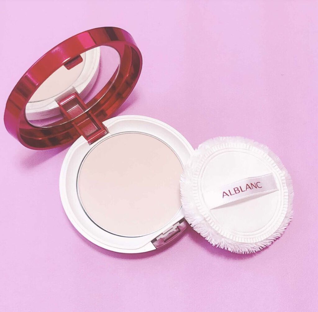 潤白美肌ルースパウダー/ALBLANC/ルースパウダーを使ったクチコミ（1枚目）