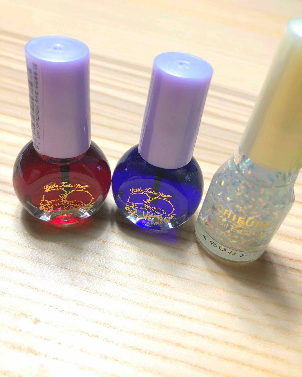 サンリオネイル/DAISO/マニキュアを使ったクチコミ（2枚目）