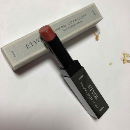 ミネラルシアールージュ/エトヴォス/口紅を使ったクチコミ(1枚目)