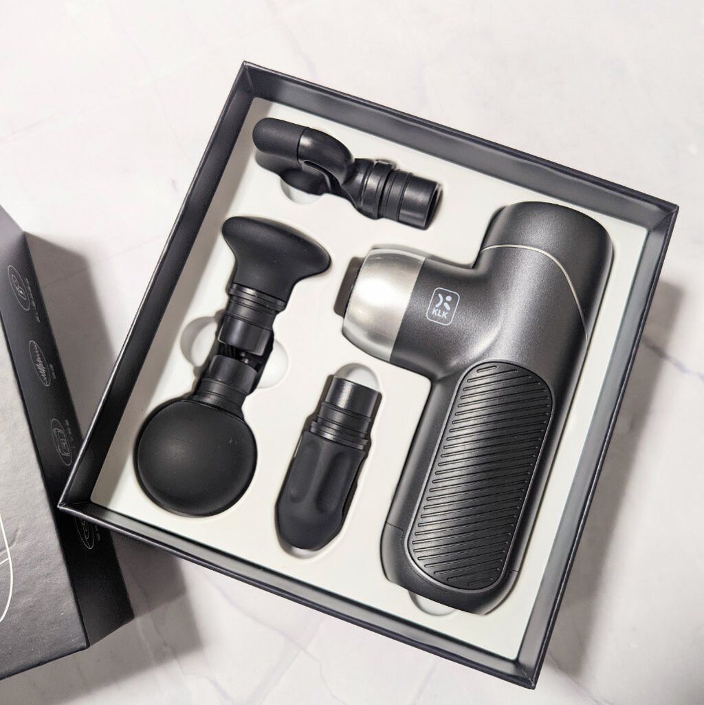 筋膜リリースガン/KLK/マッサージガンを使ったクチコミ（3枚目）