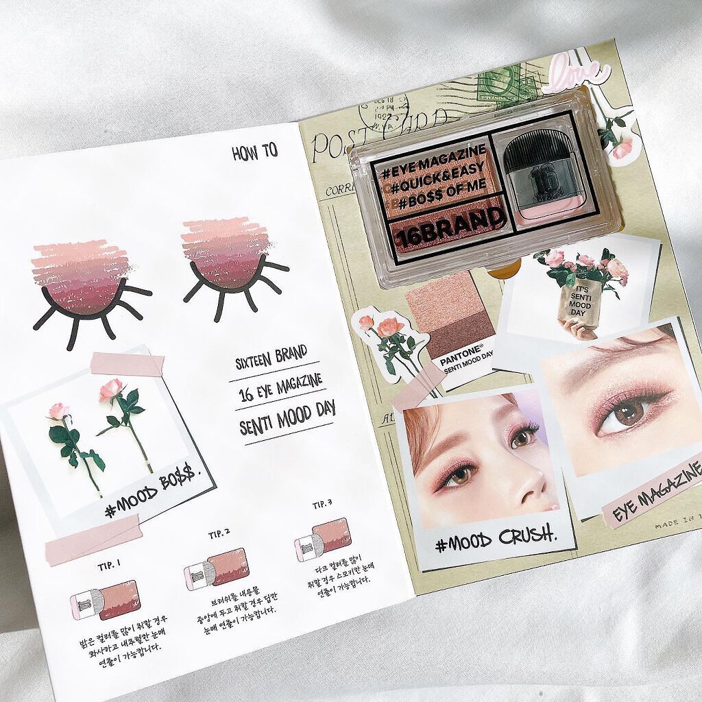 16 EYE MAGAZINE/16BRAND/アイシャドウパレットを使ったクチコミ(2枚目)