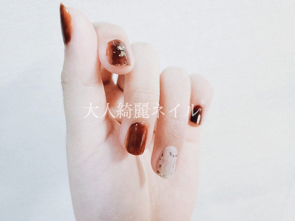 ムードペブルネイル/rom&nd/マニキュアを使ったクチコミ（1枚目）