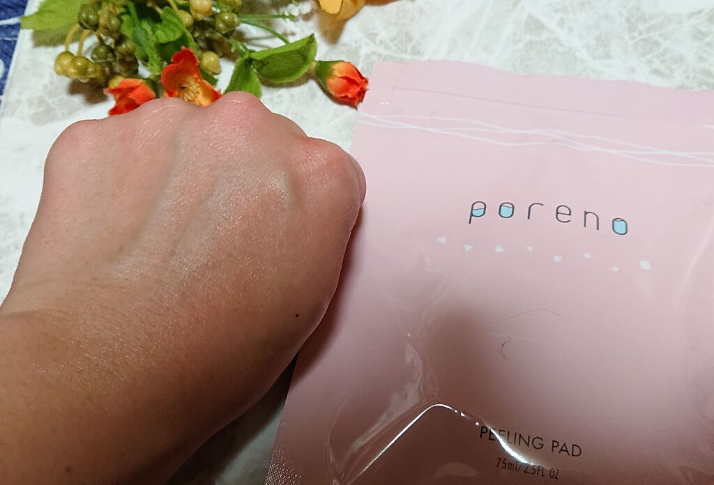 ピーリングパッド ポアノ/ウツクシア/トナーパッドを使ったクチコミ(4枚目)
