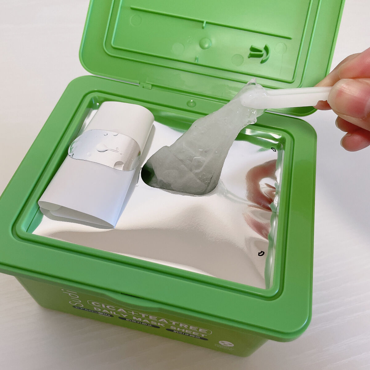 CICA+TEATREE DAILY MASK SHEET/sudii/シートマスク・パックを使ったクチコミ（3枚目）