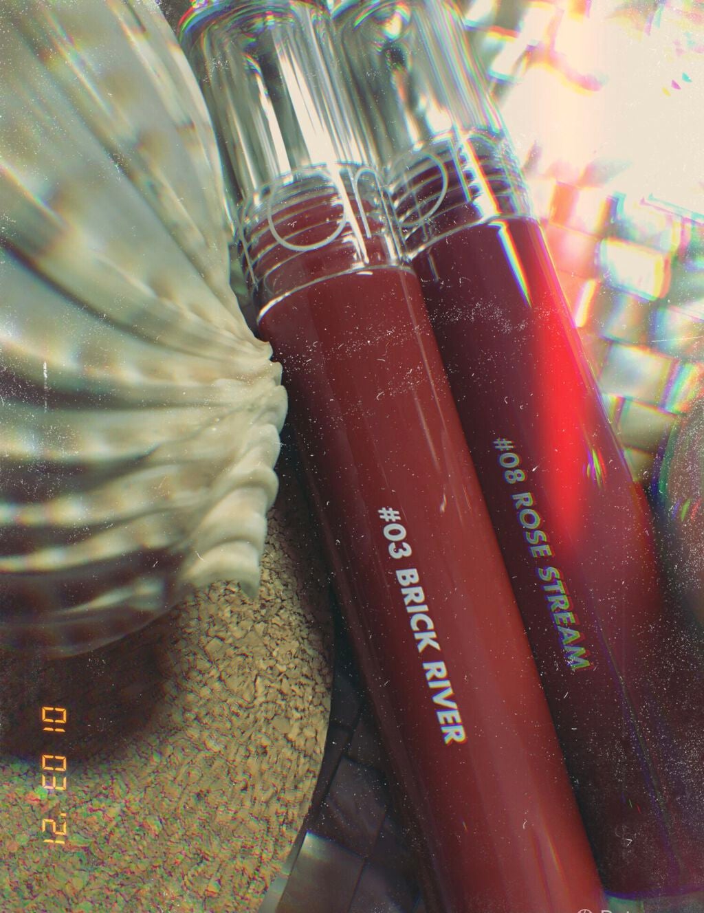 グラスティングウォーターティント/rom&nd/リップティントを使ったクチコミ(1枚目)