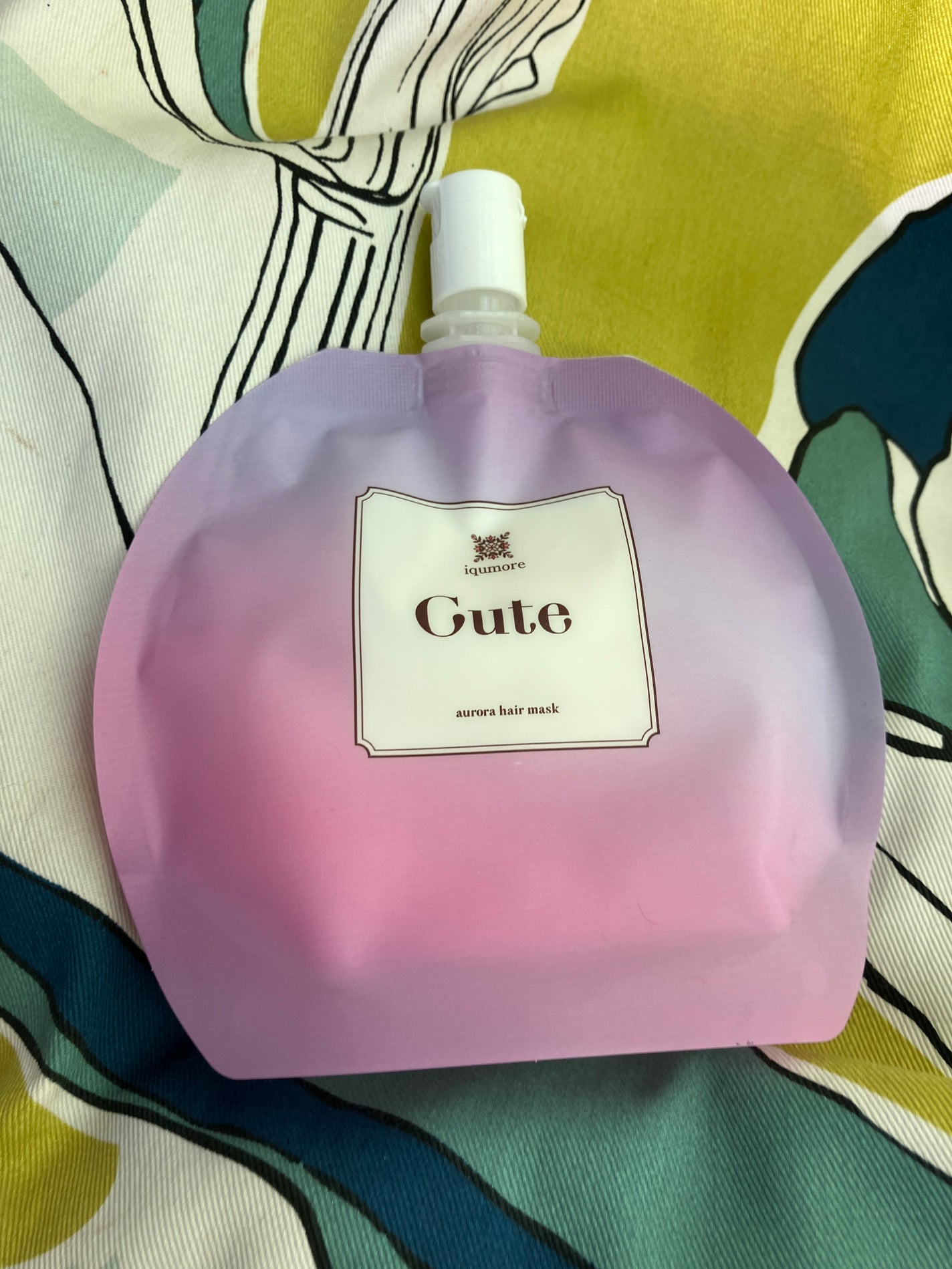 イクモアキュートオーロラヘアマスク/iqumore/ヘアマスク・ヘアパックを使ったクチコミ(1枚目)