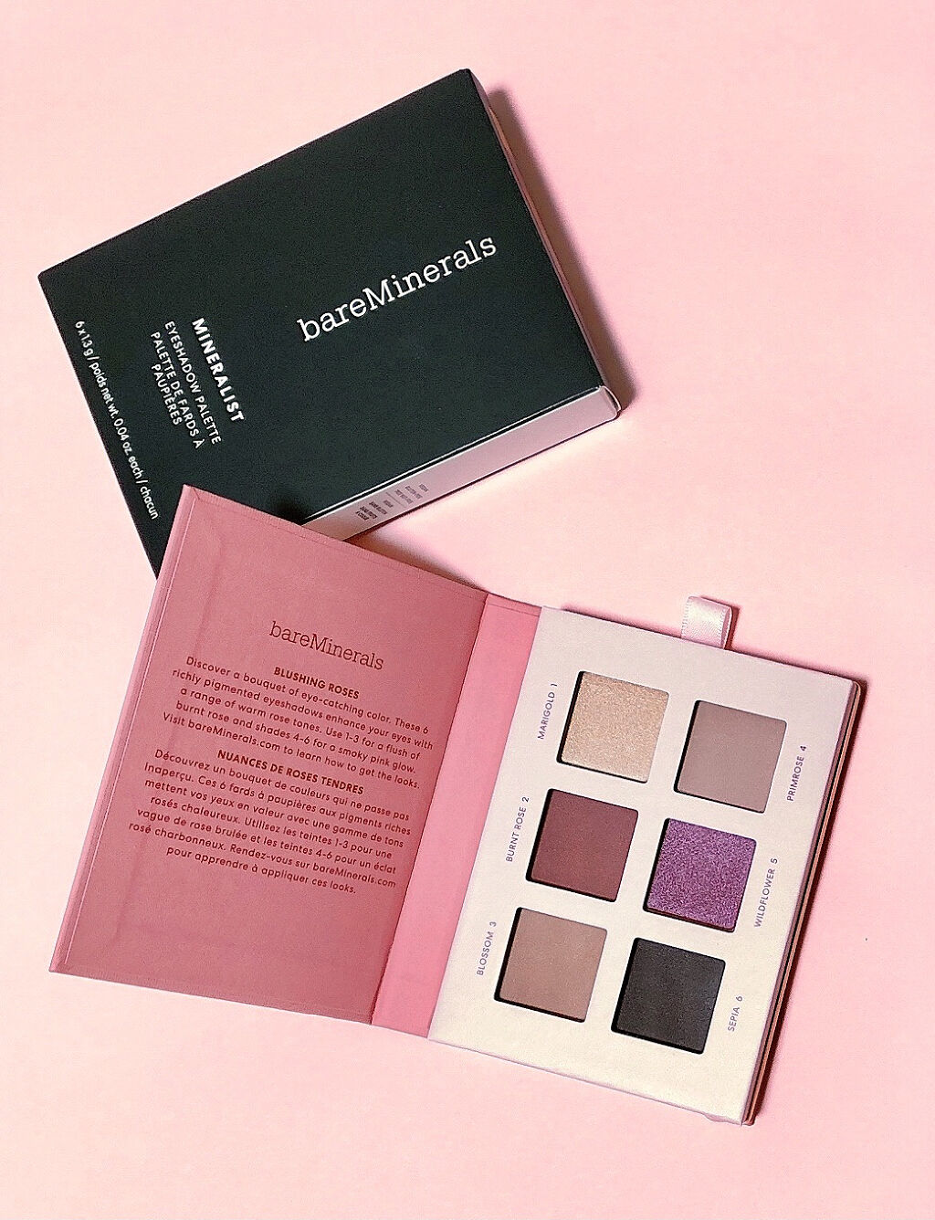 ミネラリスト アイシャドウ パレット ローズウッド/bareMinerals/アイシャドウパレットを使ったクチコミ（3枚目）