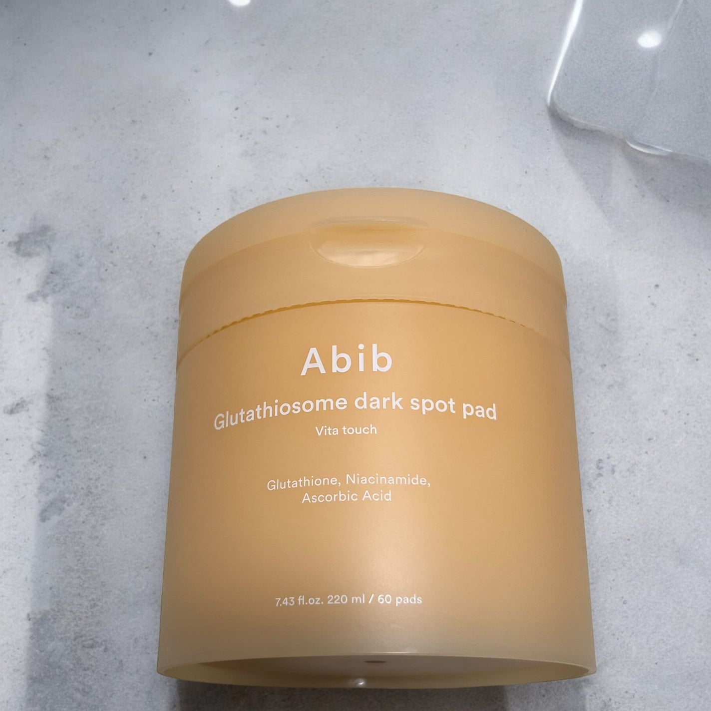 グルタチオンソームダークスポットパッドビタタッチ/Abib /トナーパッドを使ったクチコミ(2枚目)