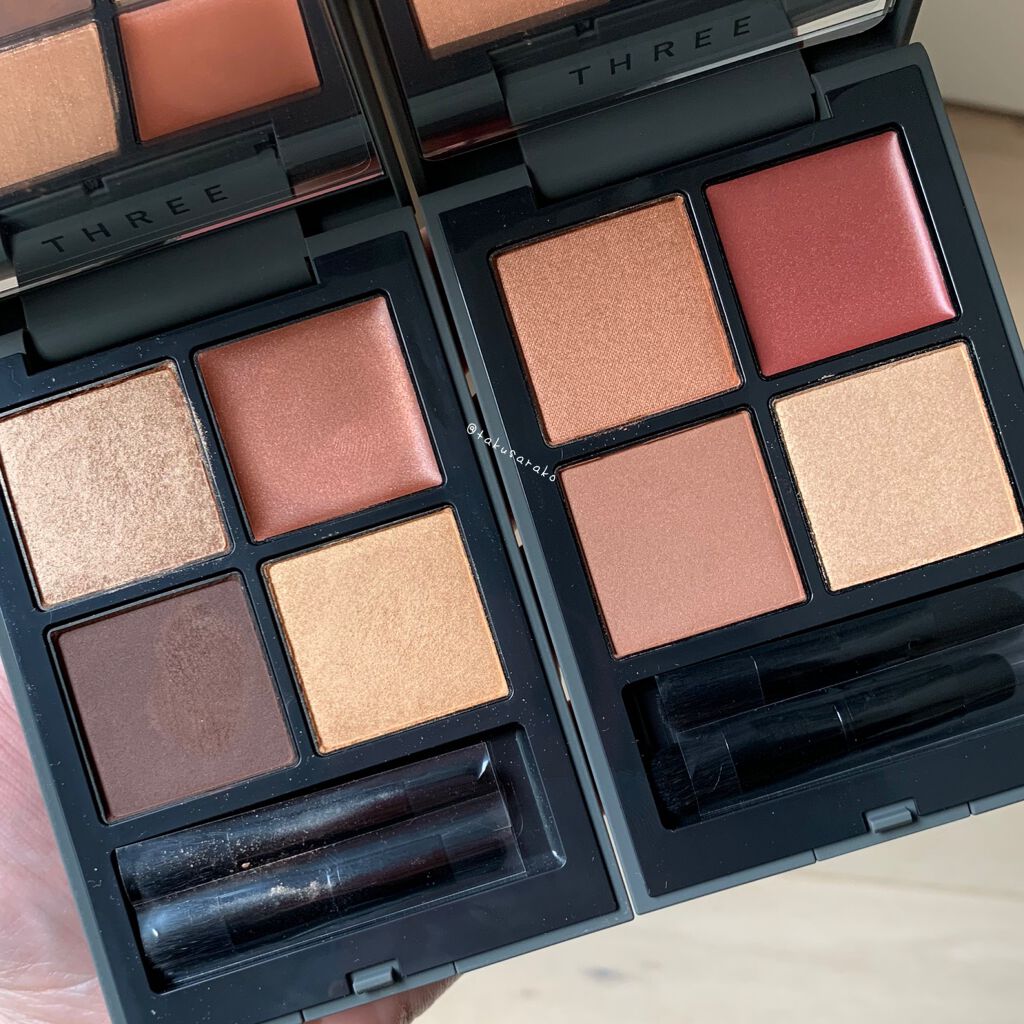 ディメンショナルビジョンアイパレット/THREE/アイシャドウパレットを使ったクチコミ(4枚目)