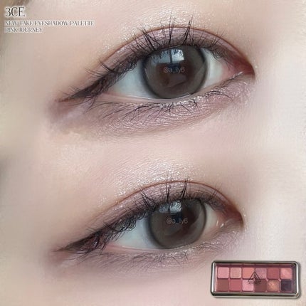 3CE ニューテイク アイシャドウパレット/3CE/アイシャドウパレットを使ったクチコミ(4枚目)
