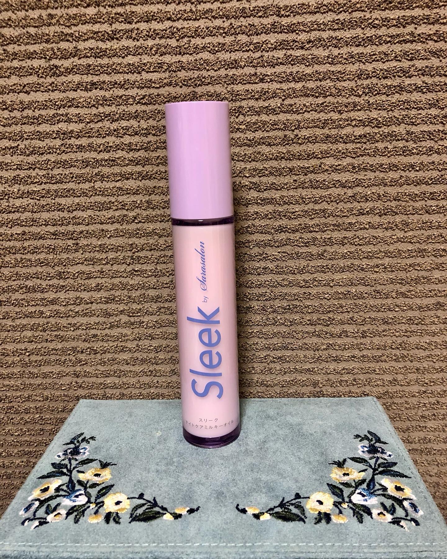 ナイトケアミルキーオイル/スリーク by サラサロン/ヘアオイルを使ったクチコミ（1枚目）