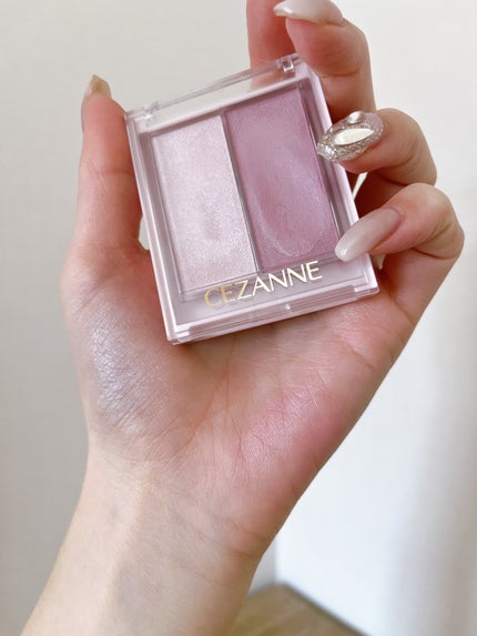 フェイスグロウカラー/CEZANNE/クリームハイライトを使ったクチコミ(4枚目)