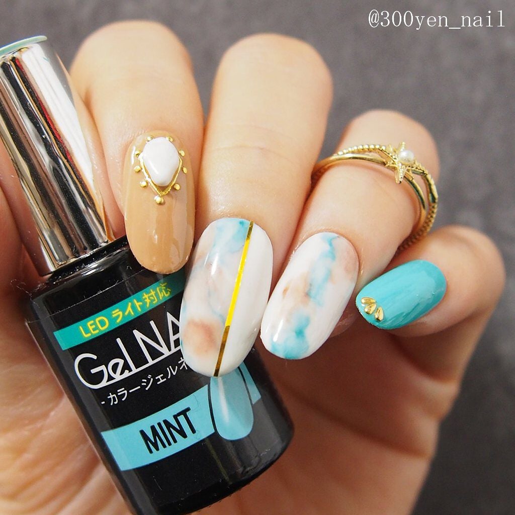 ジェルネイル(ライト対応)/セリア/ジェルネイルを使ったクチコミ(1枚目)