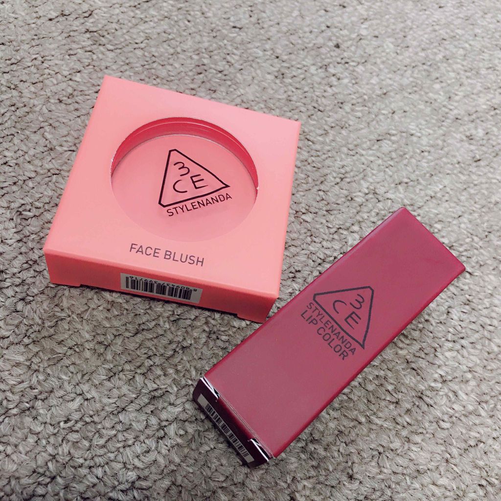 3CE フェイスブラッシュ/3CE/パウダーチークを使ったクチコミ(1枚目)