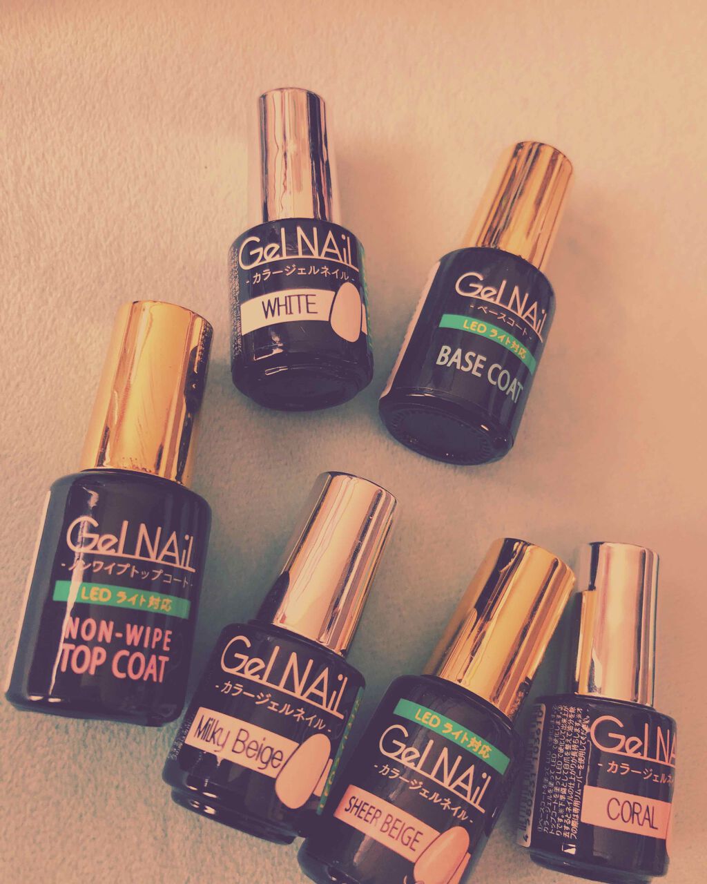 ジェルネイル（ライト対応）/セリア/ジェルネイルを使ったクチコミ（2枚目）