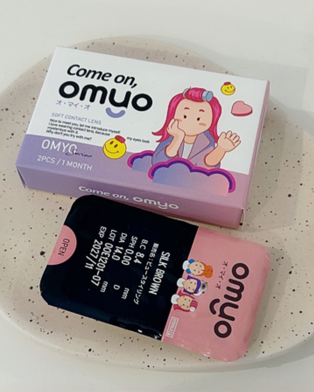 omyo/LENSME/カラーコンタクトレンズを使ったクチコミ(4枚目)