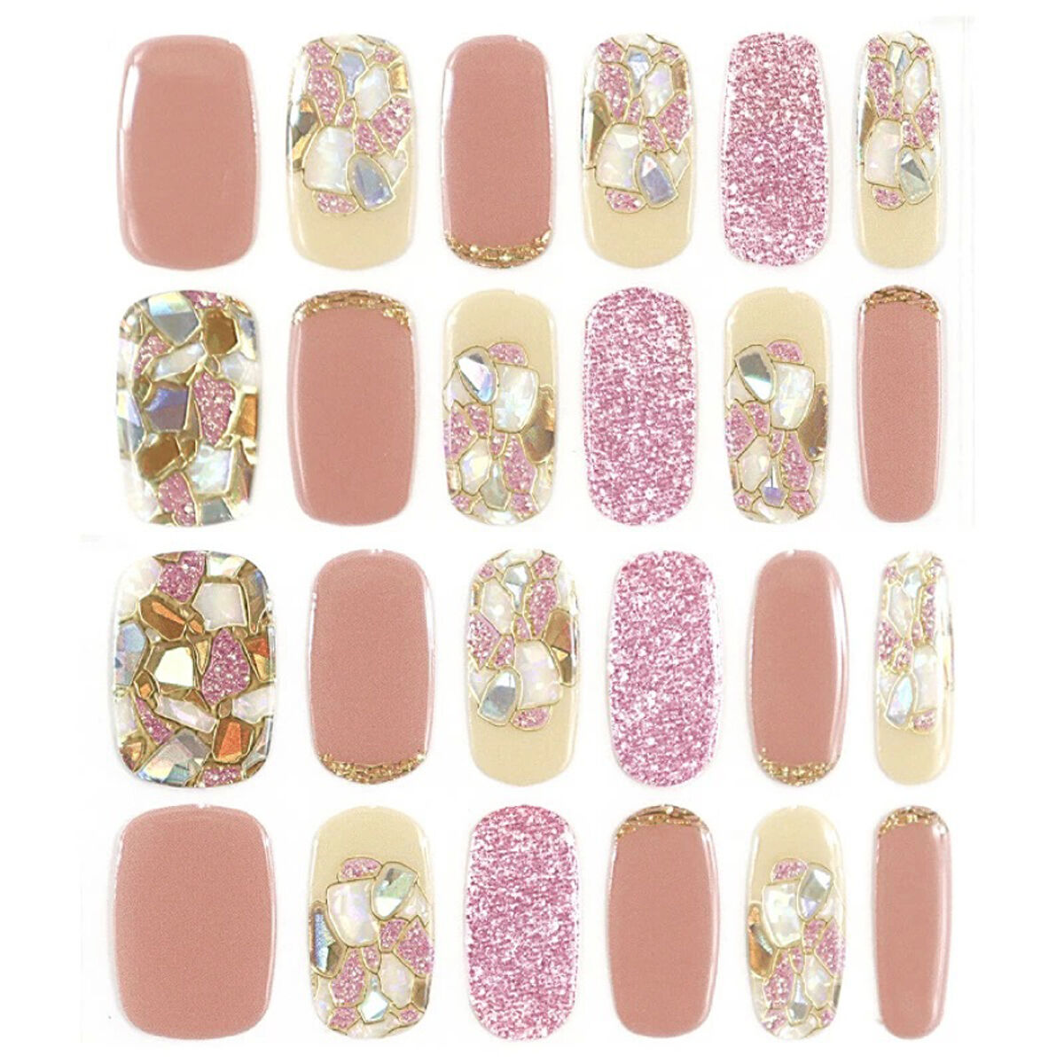 セミキュアジェルネイルシール ハンド用 05 マダムバタフライ