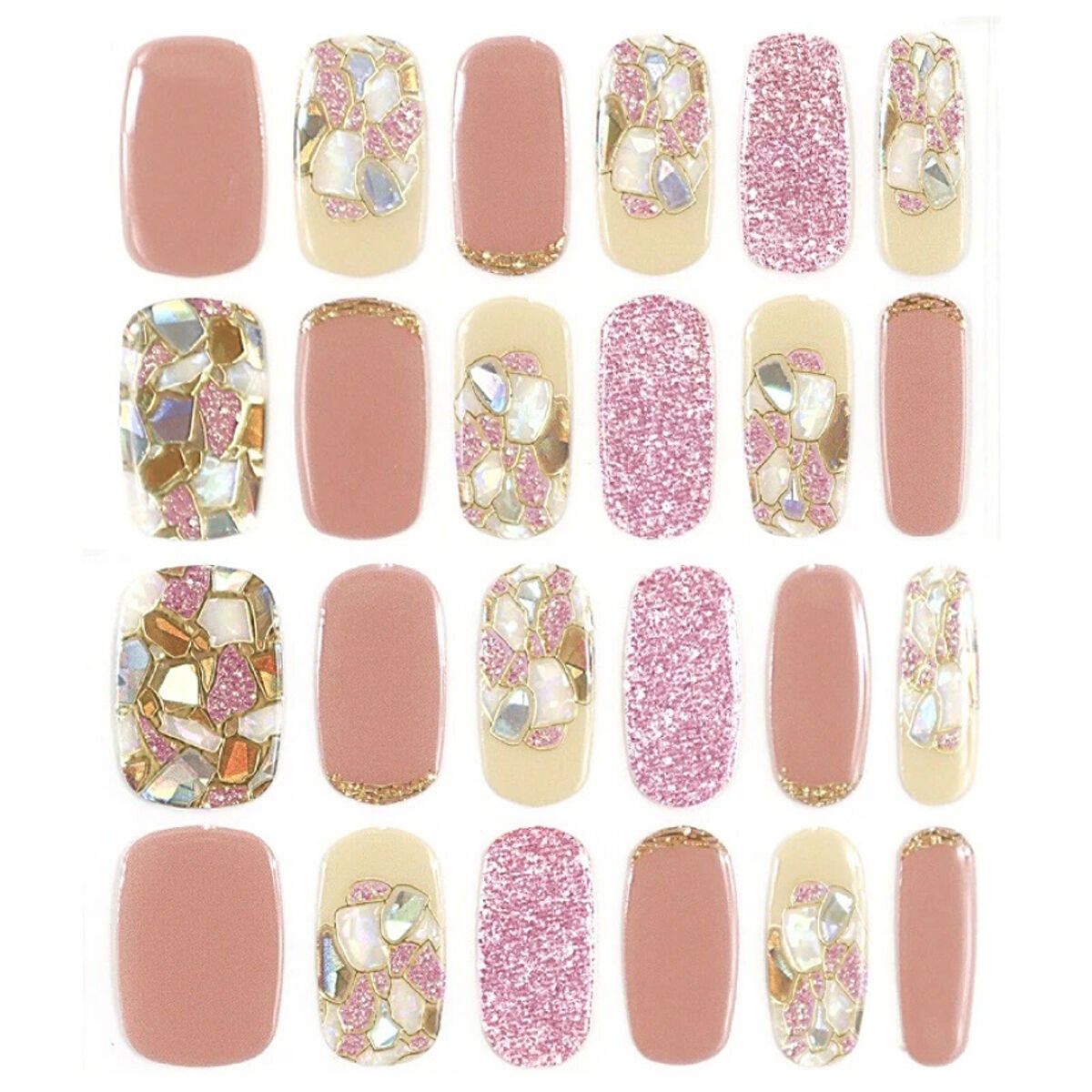 セミキュアジェルネイルシール ハンド用 05 マダムバタフライ