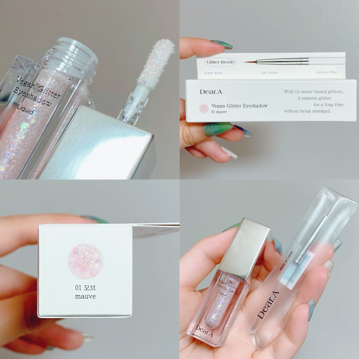 グリッターアイシャドウ/Dear.A/グリッターを使ったクチコミ(3枚目)